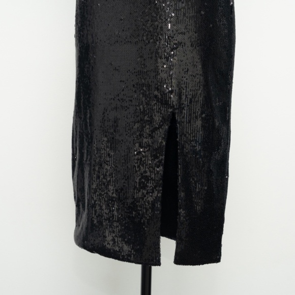 MICHAEL Michael Kors. Solid Sequin Midi Dress. - Picture 7 of 14